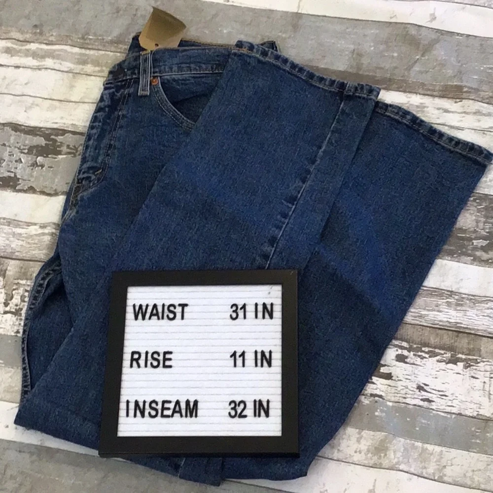 Levi’s 505 Regular Jeans 31x32 NWT - Picture 4 of 6